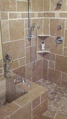 Master Bath Shower/Soaking Tub