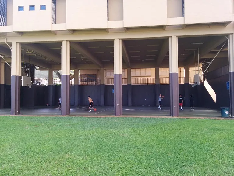 Basketball Court across the street