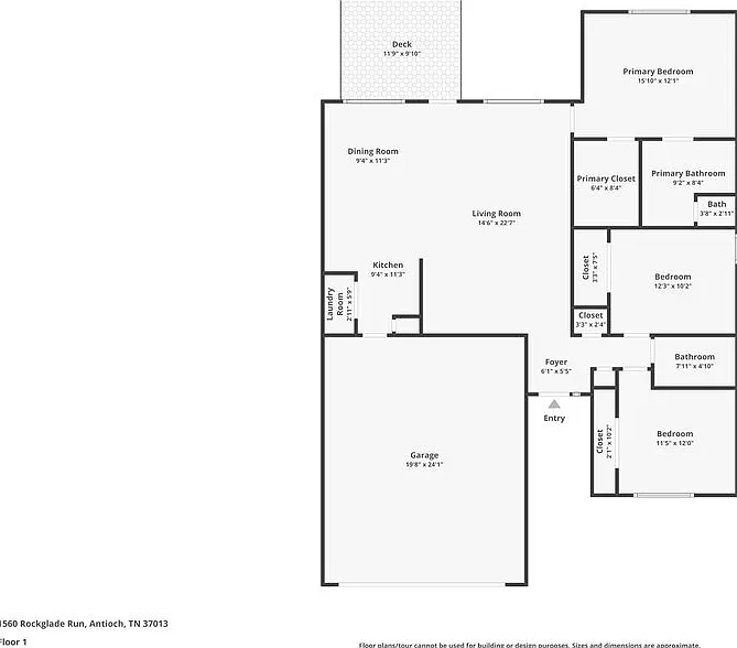 3 bed, 2.0 bath, 1310 sqft, $2,055 — Photo 2