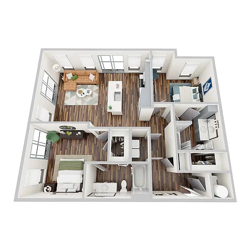 Floor plan B4