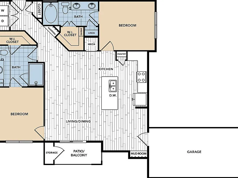 C3G1 floor plan Broadstone North Ridge