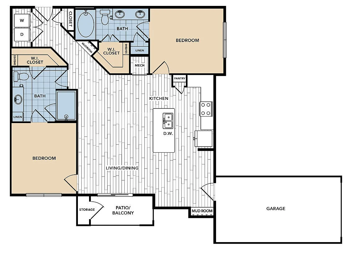 Floor plan C3G1