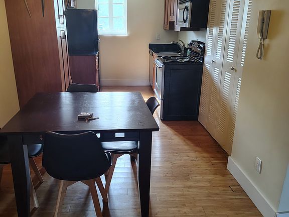 Dining and kitchen area.