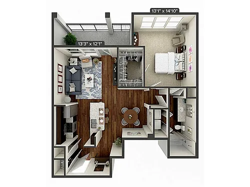 Floor plan A4-828