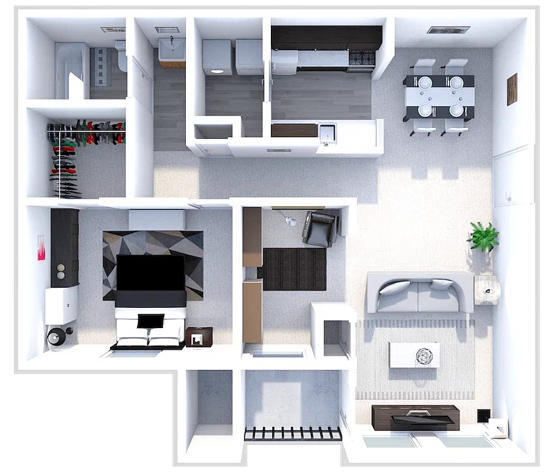Floor plan The A3