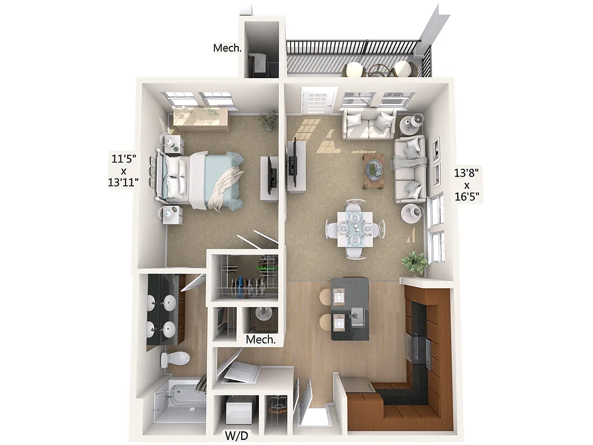 Floor plan A4-3-756-sq