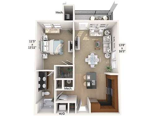 Floor plan A4-3-756-sq