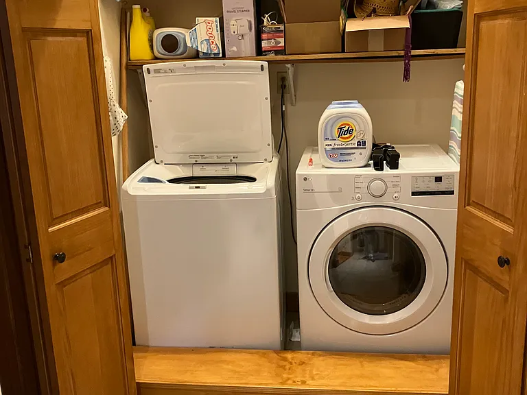 Upstairs laundry appliances purchased 2023