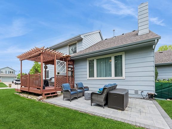 Professionally installed patio