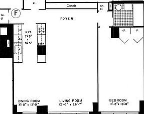 1st image of 245 E 19th St APT 6F