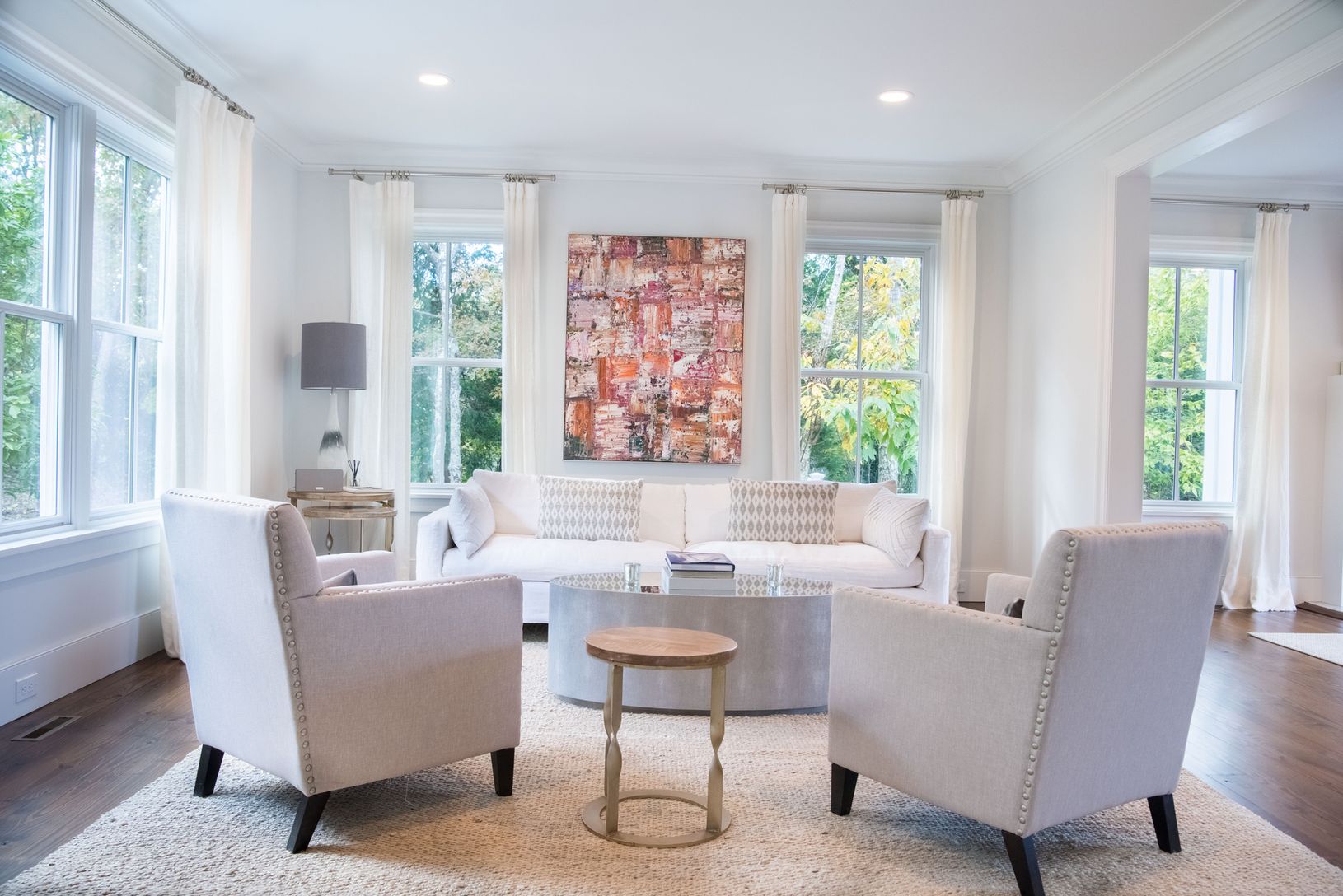  Formal Living Area next to the TV/ Fireplace Room
