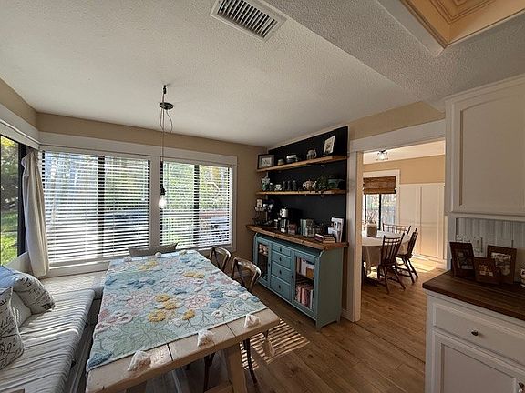Kitchen Nook with Coffee Station