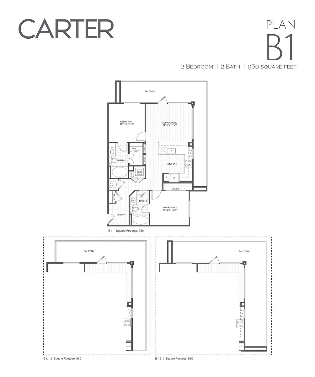 Floor plan B1