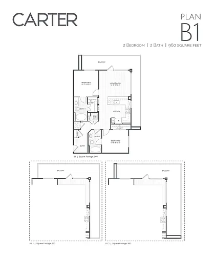 Floor plan B1