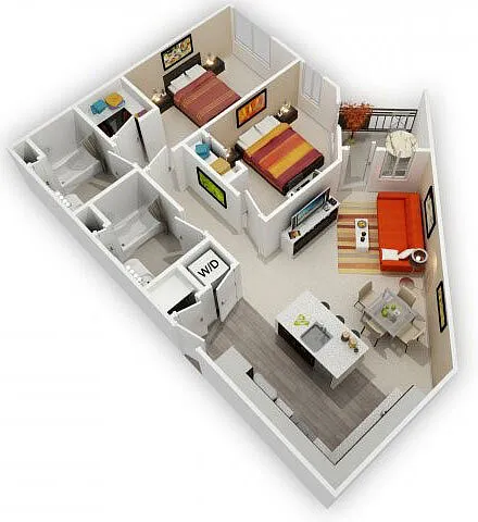 Floor plan B2