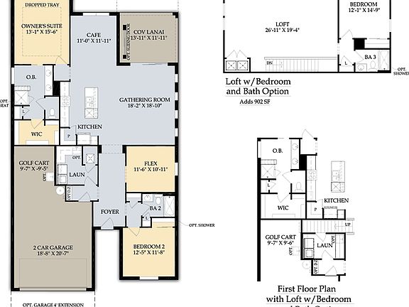 Second Floor Options