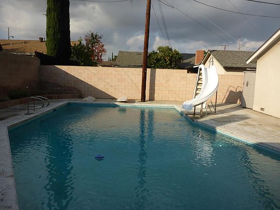 pool heated by solar panels