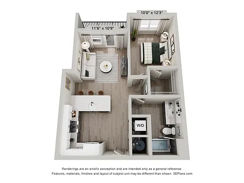 Floor plan 1E
