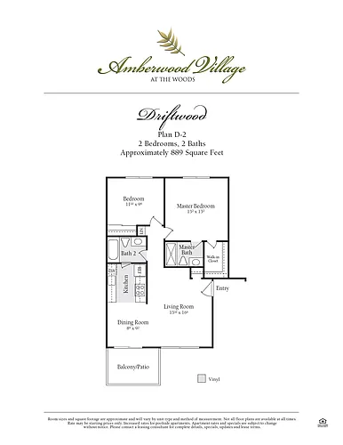 Floor plan Driftwood