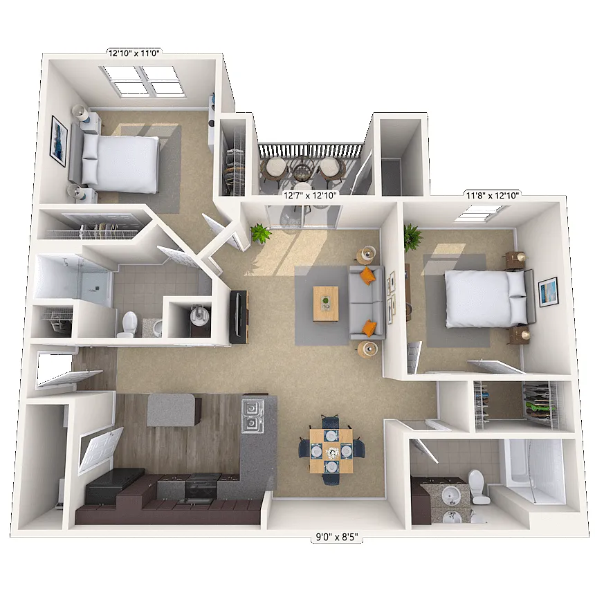 Floor plan Mira