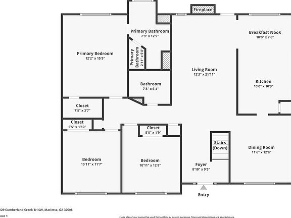3rd image of 2129 Cumberland Creek Trl SW