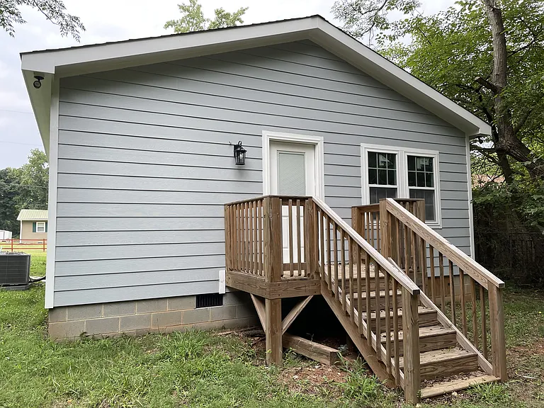 Back of home