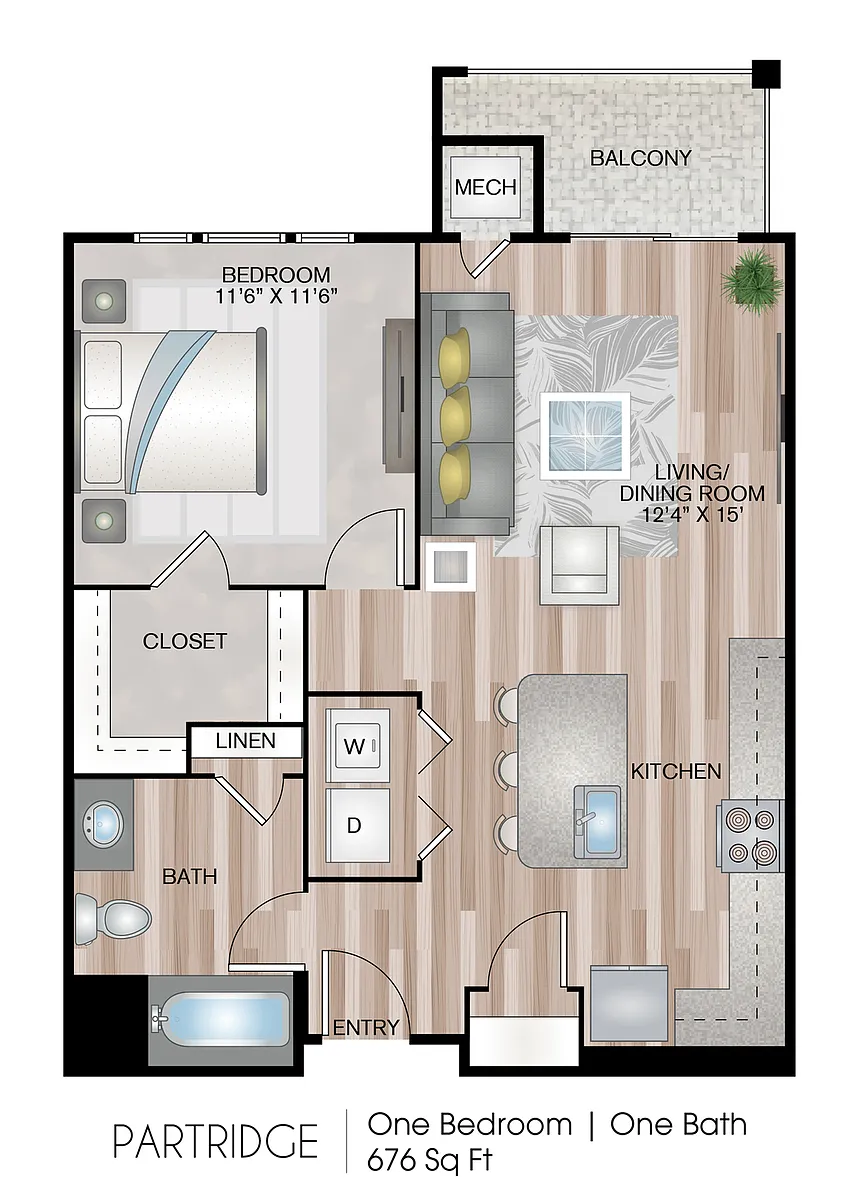 Floor plan Partridge