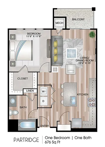 Floor plan Partridge