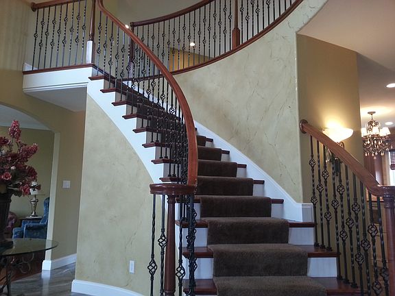 Foyer stairs
