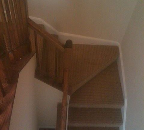 Steps to the 2nd floor