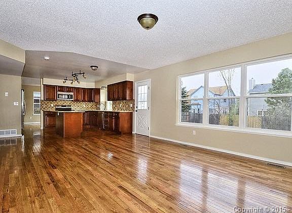 Family room and Kitchen