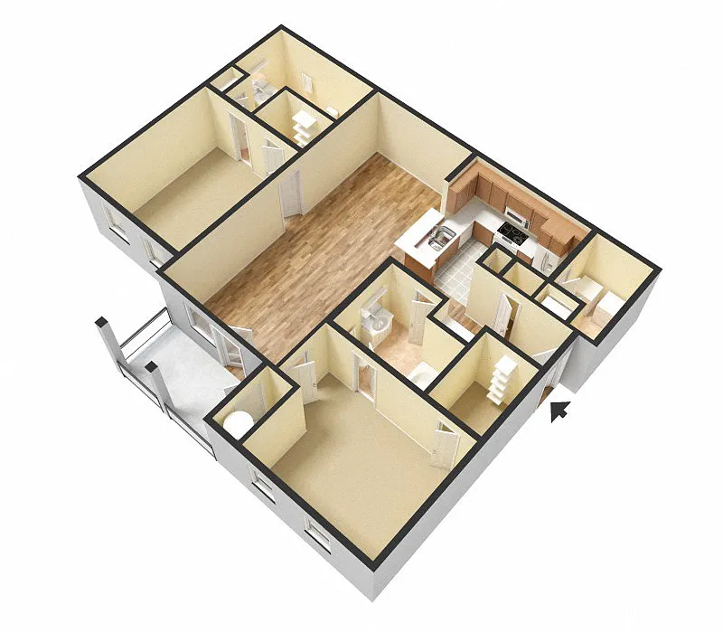 Floor plan B1