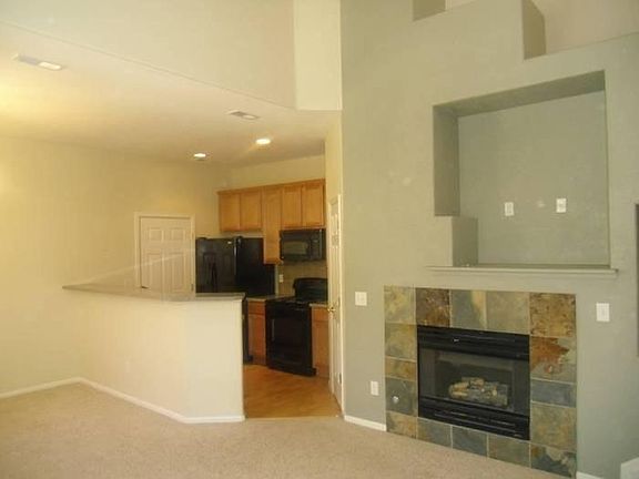 Kitchen and Fireplace