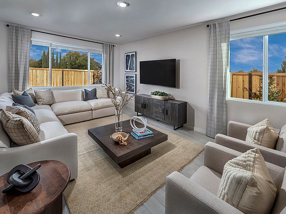 Modeled Residence 1 at Casacala in Brentwood, CA.