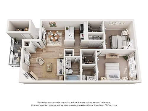 Floor plan Partially Renovated Modena