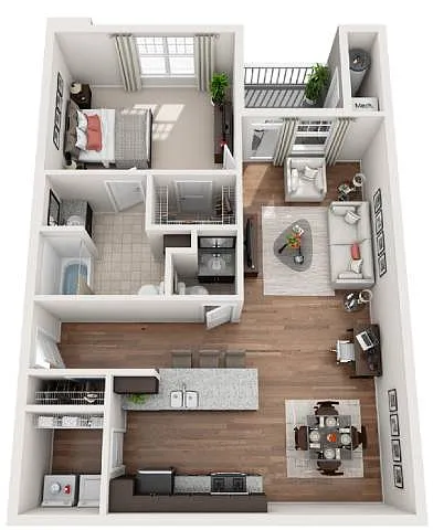 Floor plan South