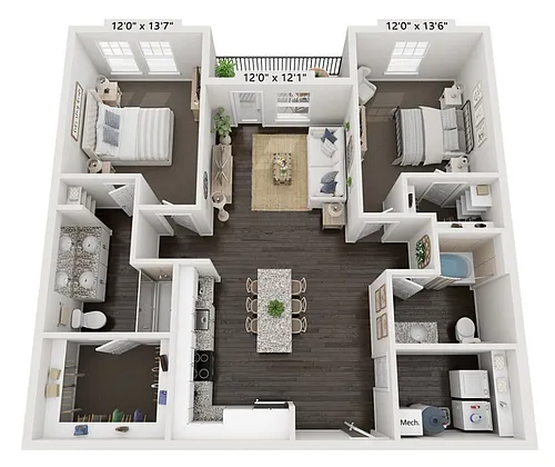 Floor plan B1