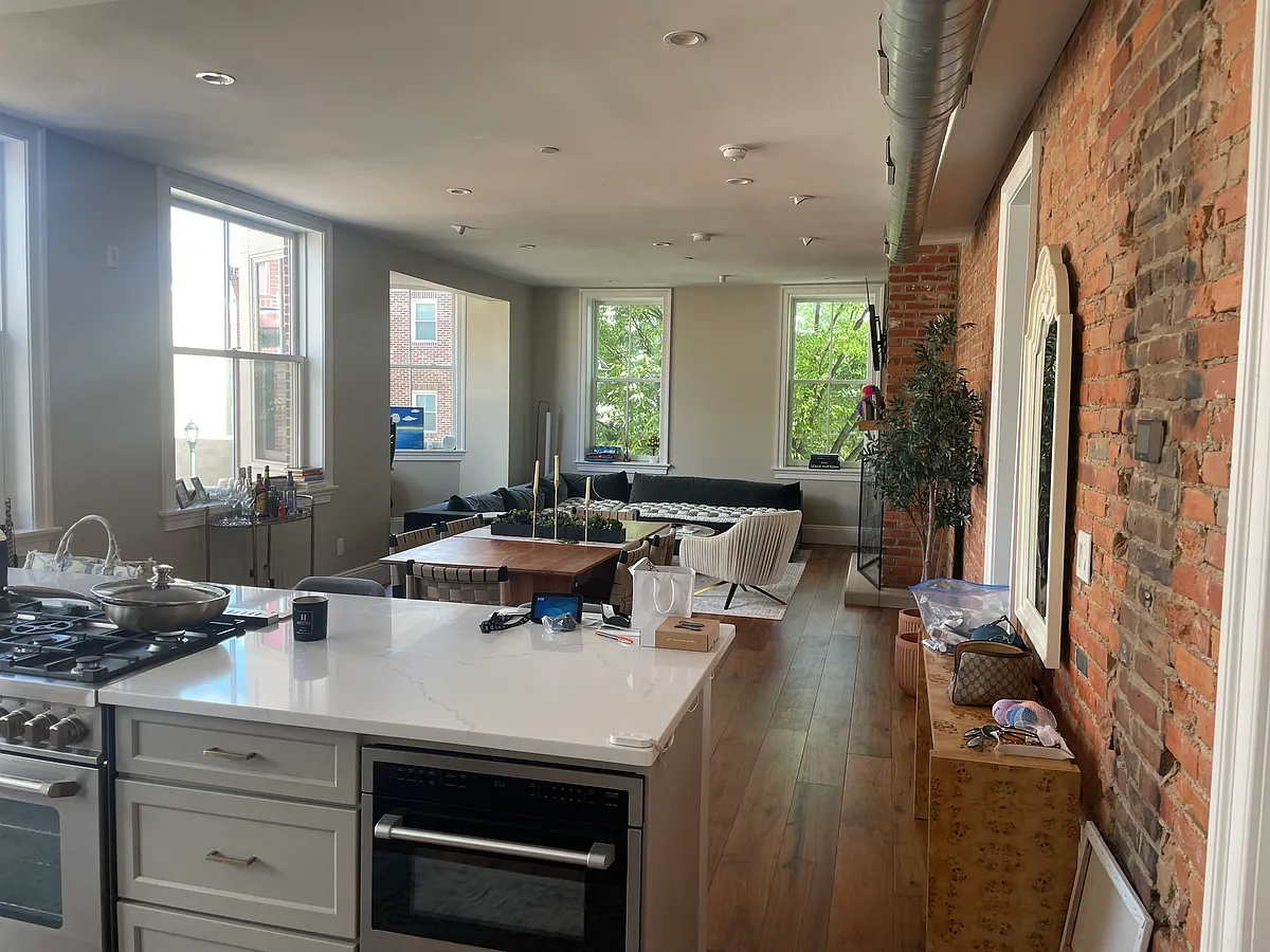 View from entrance door - 2522 South St #B