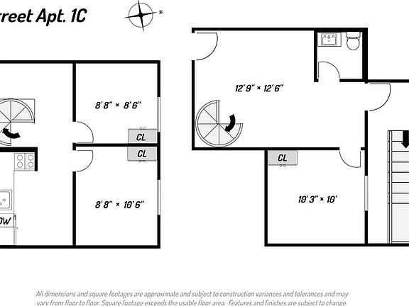 2nd image of 87 Attorney St APT 1C