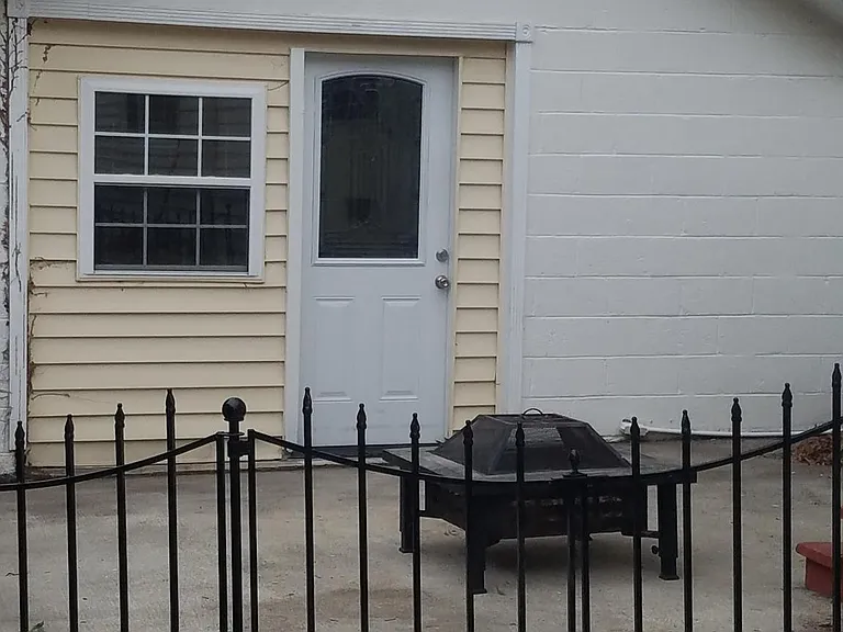 Back patio