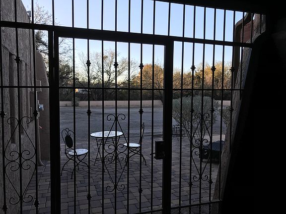 Looking out Front Door