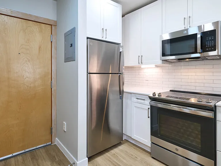 Kitchen with Stainless Steel Appliances