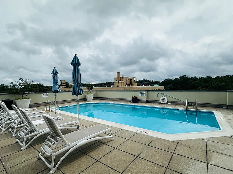 Rooftop swimming pool