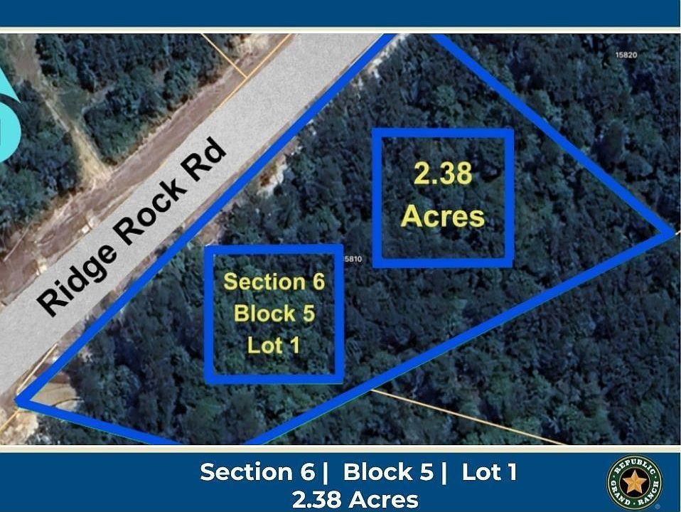 1st image of 15810 Ridge Rock Rd Lot 1