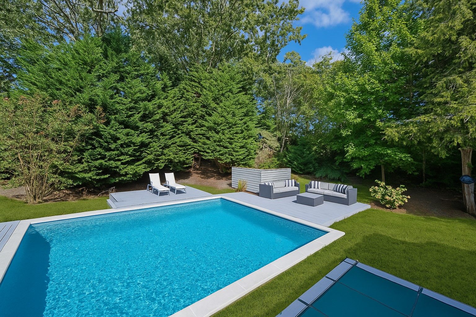  Heated Outdoor with full sun exposure throughout the day, and two decks off of the poo