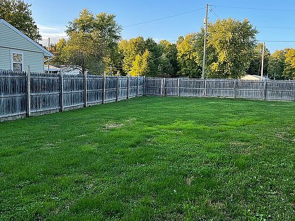 Fenced in Yard