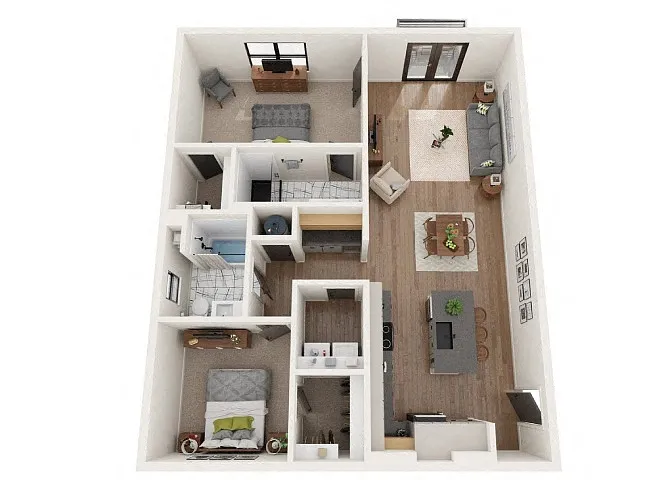 Floor plan B2