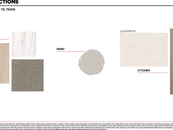 2012 Rhea Court Interior Selections
