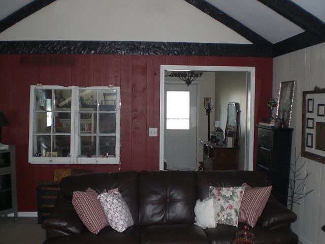 Living Room south wall/foyer