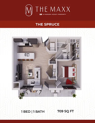 Floor plan The Spruce